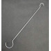 12-Inch Steel S Hooks for Plants, Utensils & Garden Displays (Pack of 5)