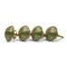 Brass Knobs for Drawers | Pack of 4 | Vintage Vibes | Stylish - Green