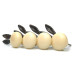 Ceramic Rabbit Knobs for Cabinets & Drawers – Pack of 4 | Decorative Knobs