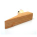 Door Stopper Wedge with Fancy Resin Knob- Non-Slip Wooden Protector ( Pack of 1 )