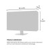 Dust Proof Cover Compatible for Dell 22-inch Monitor, Nonwoven