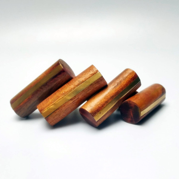 Handmade Wood Drawer Knobs – Cabinet, Dresser & Cupboard Handles – Set of 4