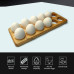 Handmade Wooden Egg Tray – Holds 12 Eggs for Kitchen & Fridge Storage