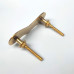 MOP Brass Cabinet Pulls Drawer Handles, Golden Pulls, Set of 2