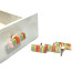 Multicolor Handmade Resin Drawer Knobs – Cabinet Handles – Pack of 4