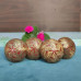 Red Brass Knobs for Cabinets, Drawers, Dresser Door & Pulls - Set of 4