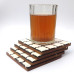 Resin Style Table Coaster Set – Pack of 4 for Tea, Coffee & Dining Table