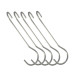 16-Inch Stainless Steel S Hooks for Kitchen Utensils, Towels & Plants (Pack of 5)