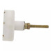 White Round Gold Marble Stone Cabinet Knobs – Elegant Pull Handles (Pack of 4)