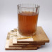 Wooden Texture Finish Resin Coaster Set of 4 – Tea & Coffee Cup Coasters